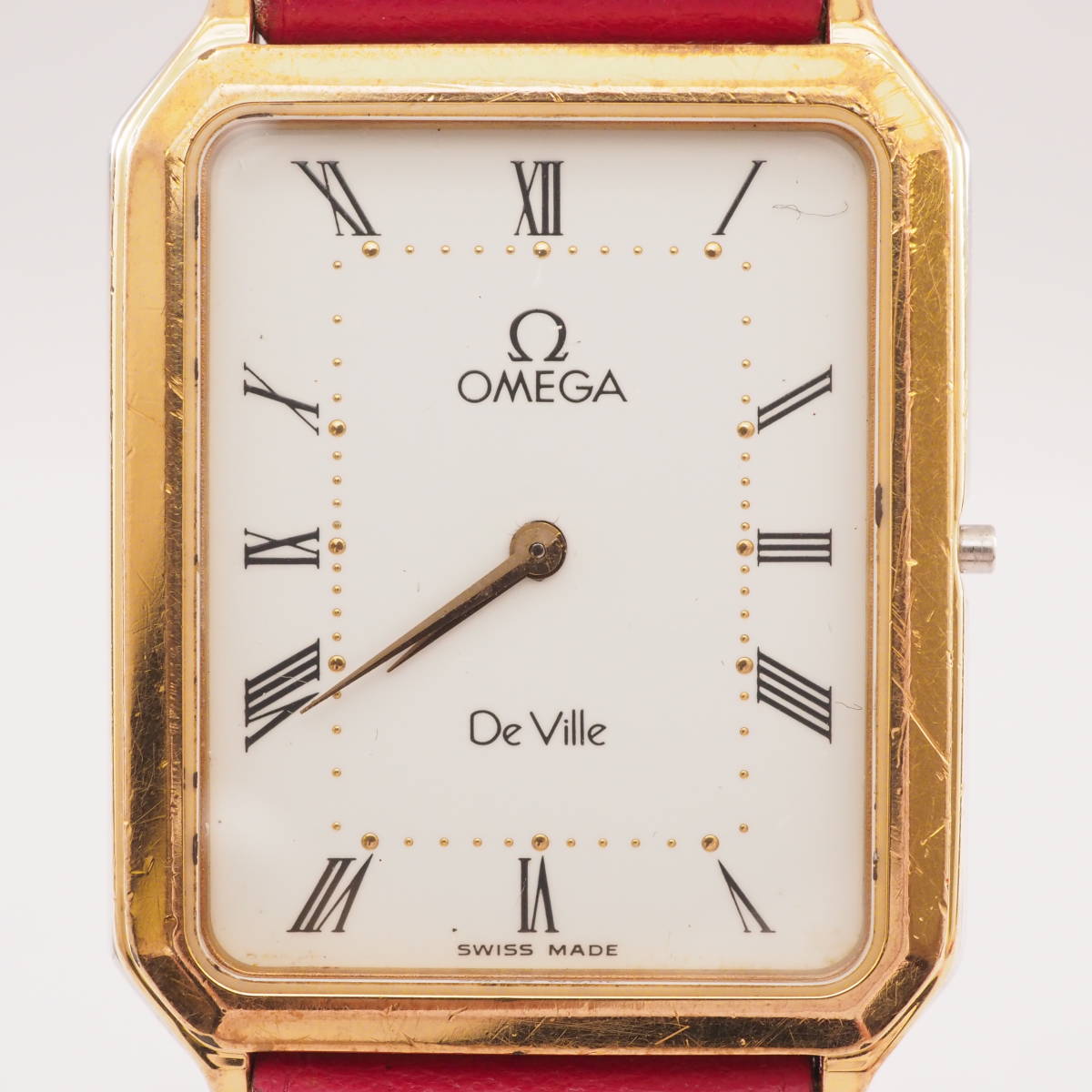 オメガ OMEGA デヴィル Cal.1378 195.005 Cal.1378電池交換済 の落札 