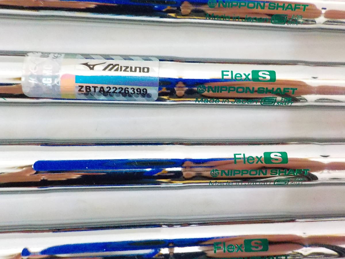 中古シャフト 日本シャフトNS PRO 950GH neo S☆5-PWアイアン用 6本