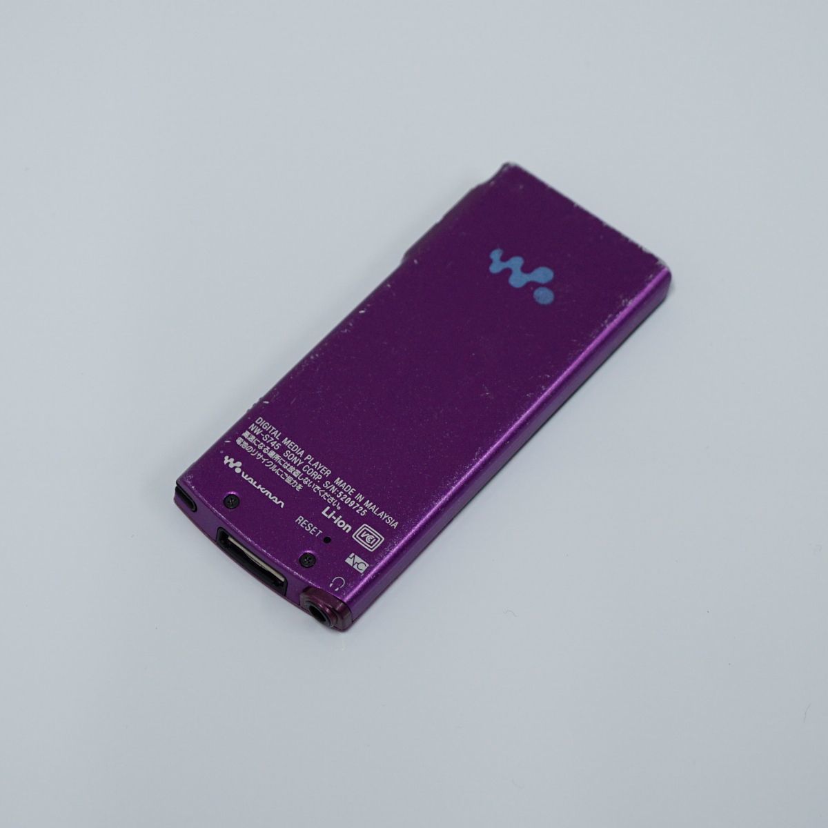 オーディオ機器 SONY WALKMAN NW-S745K バイオレット 16GB 本体