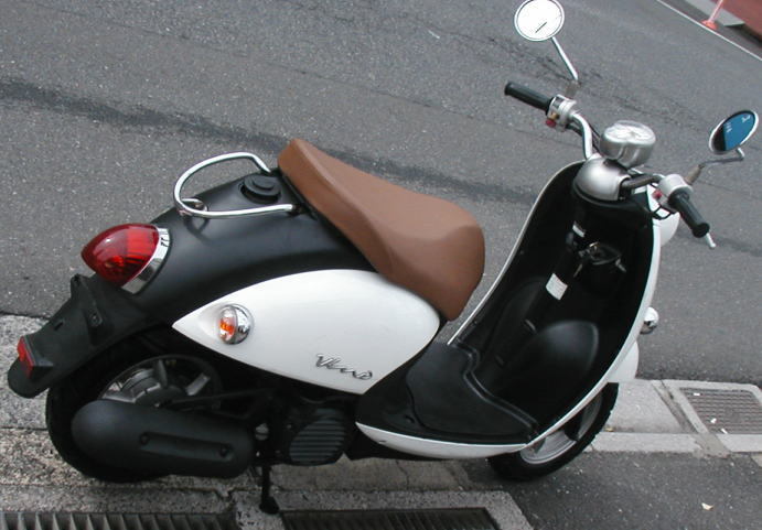 ヤマハ ビーノ Vino SA26J 実働 4サイクル・キャブレター パール 