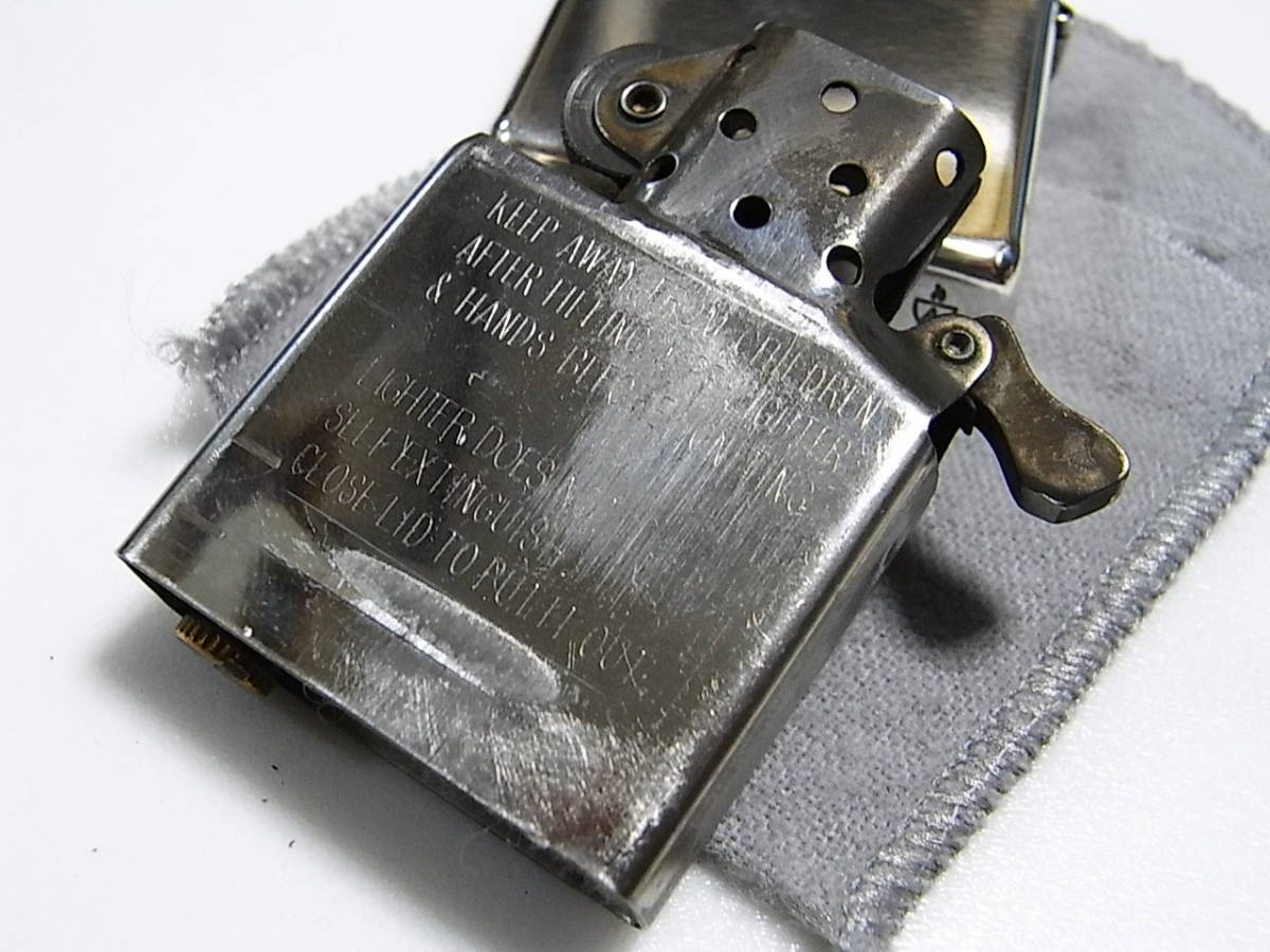 年代物 Zippo 2004年製 STERLING Silver 925 ウォール アーマー ジッポ 