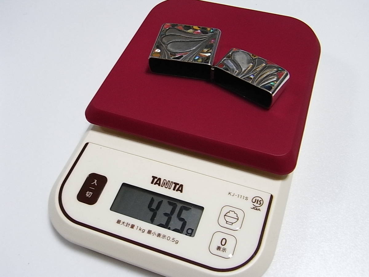 年代物 Zippo 2004年製 STERLING Silver 925 ウォール アーマー ジッポ 