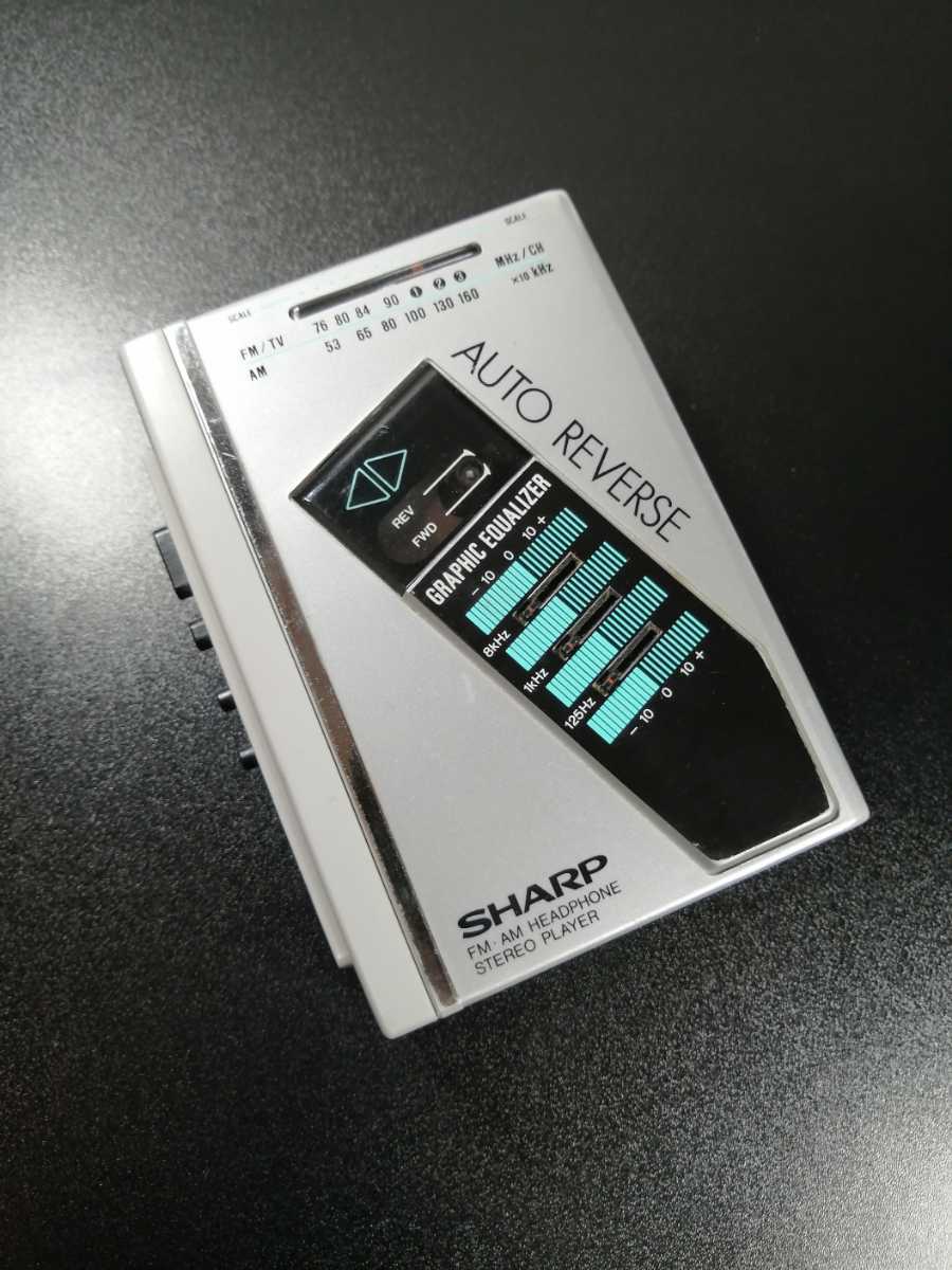 通電確認済　シャープ　SHARP　JC-N2 カセットプレーヤー ラジオ　ジャンク　匿名発送 カセットプレーヤー SHARP - SHARPJC-TV10 ◼︎ TV＆カセット＆ラジオ