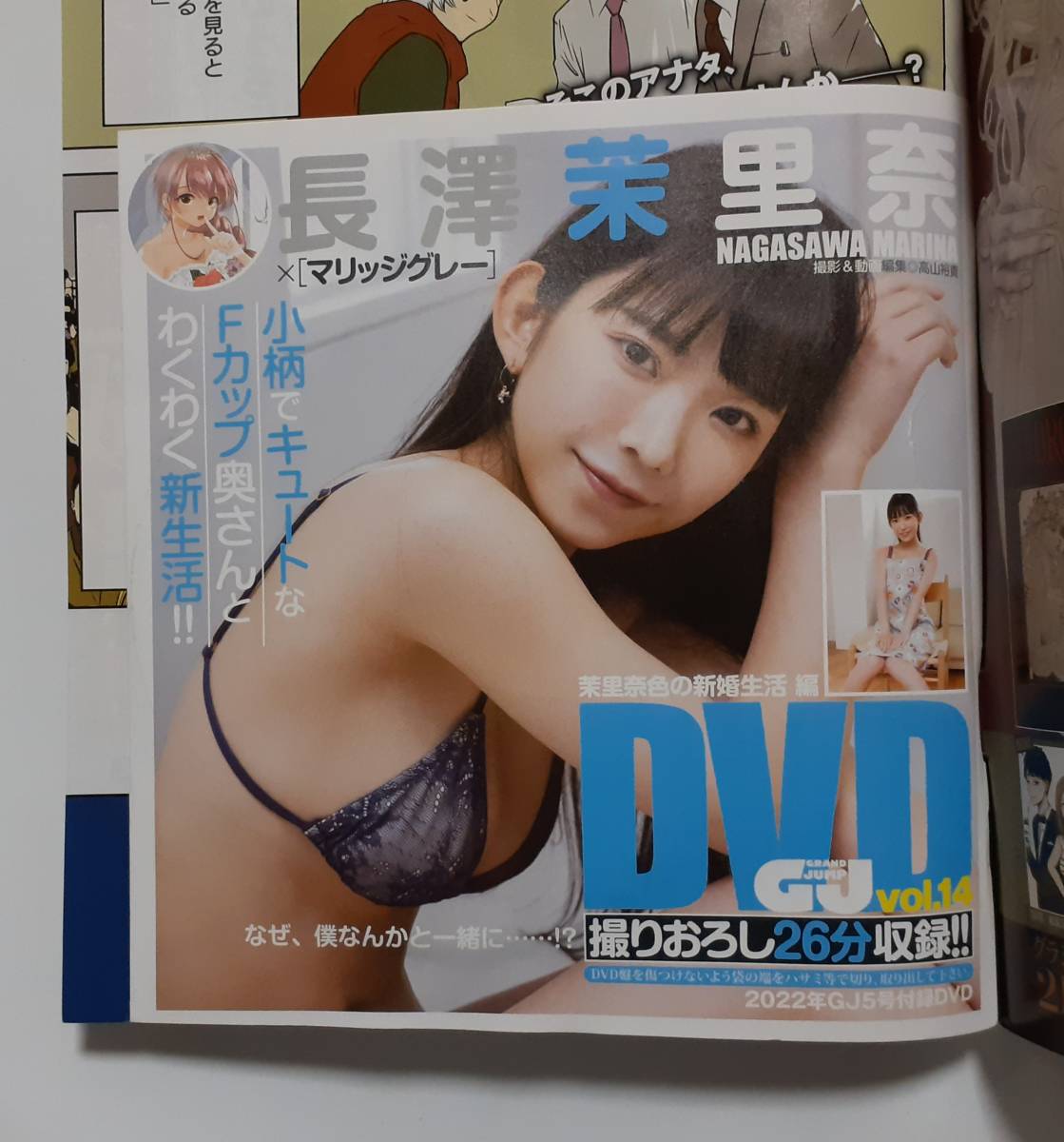 長澤茉里奈直筆サイン入りDVD「まりちゅうと夏休み」定価4200円 長澤茉