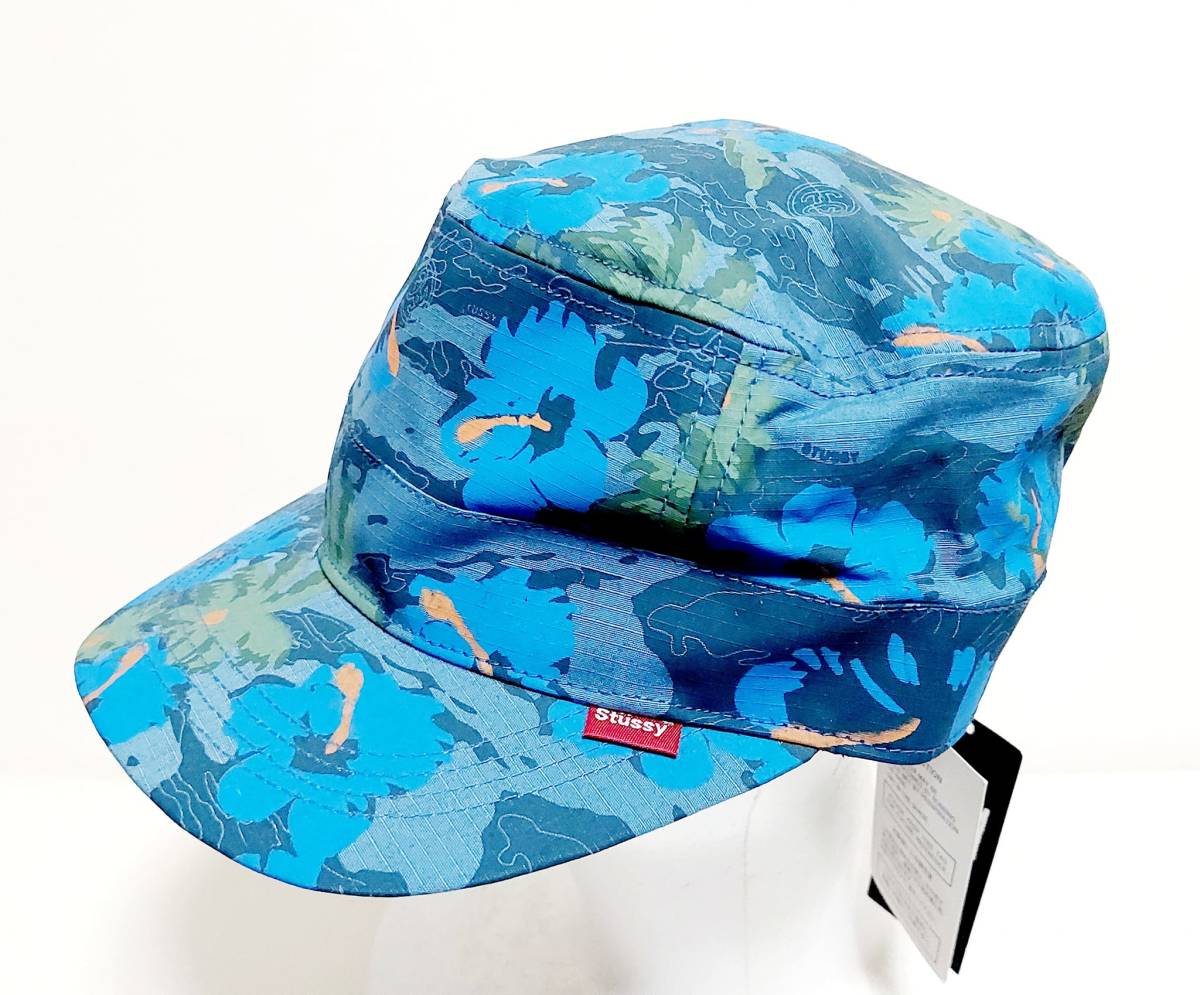 ☆ ステューシー stussy ロゴ/迷彩キャップ 極美品 ⭐ どうしても