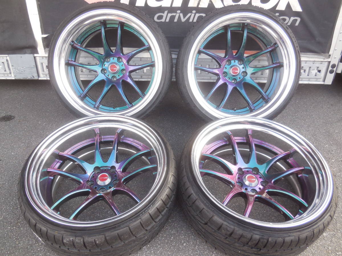 売り切り☆深リム☆特殊カラー☆WORK EMOTION CR2P 20インチ☆10J-29 
