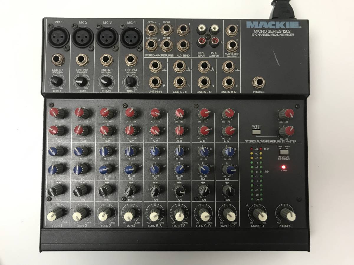 MACKIE 1202 ミキサー ジャンク MACKIE Mackie 0 ミキサー☆中古未
