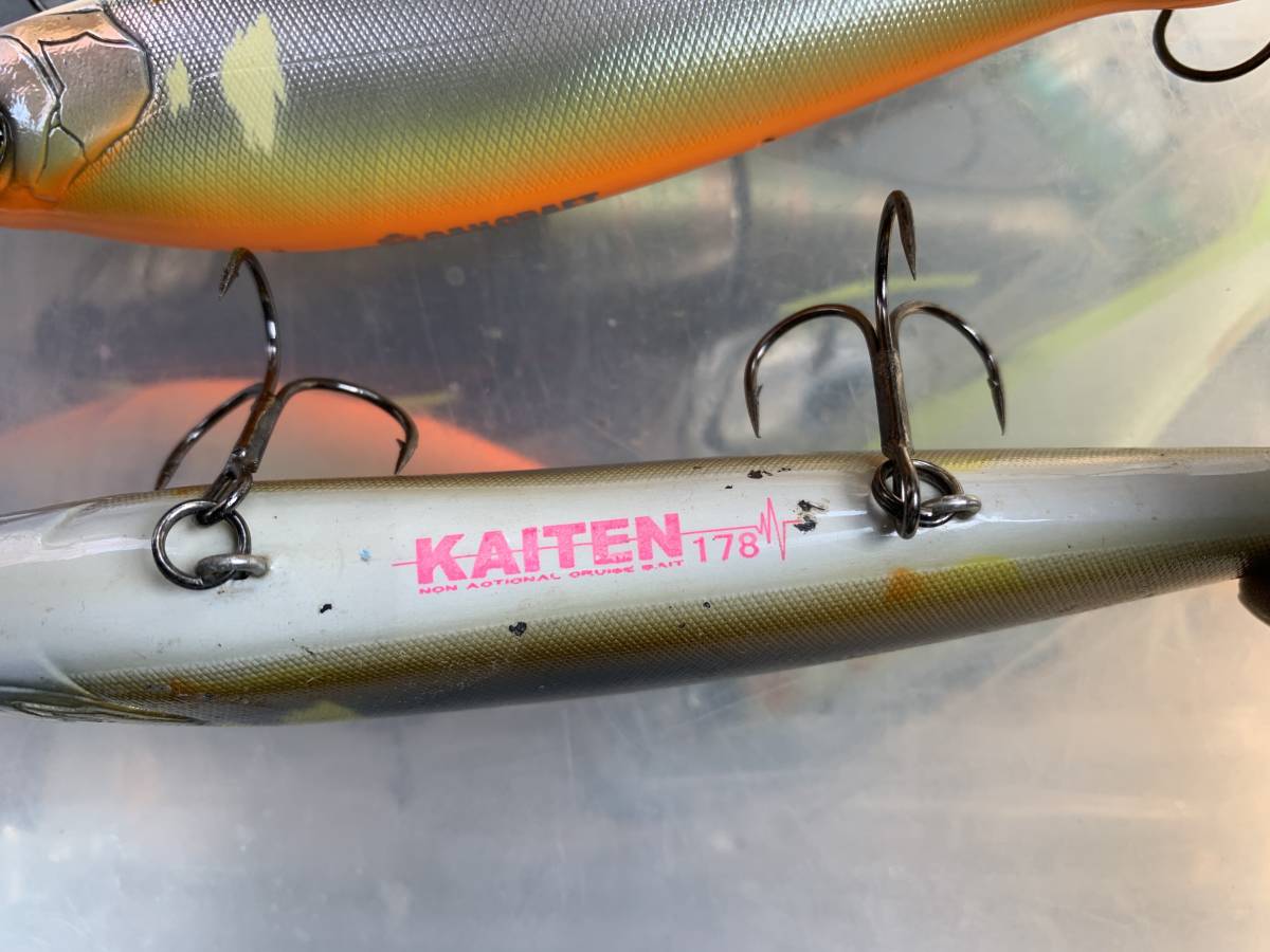 ガンクラフト GAN CRAFT KAITEN 0 - | 中古 尾張小牧店 ルアー GANCRAFT 4個セット ｜アウトドア 1 KAITEN178 ＃K