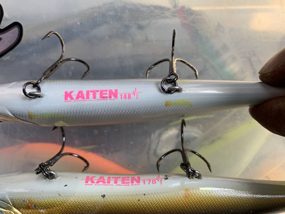 ガンクラフト GAN CRAFT KAITEN 0 - | 中古 尾張小牧店 ルアー GANCRAFT 4個セット ｜アウトドア 1 KAITEN178 ＃K