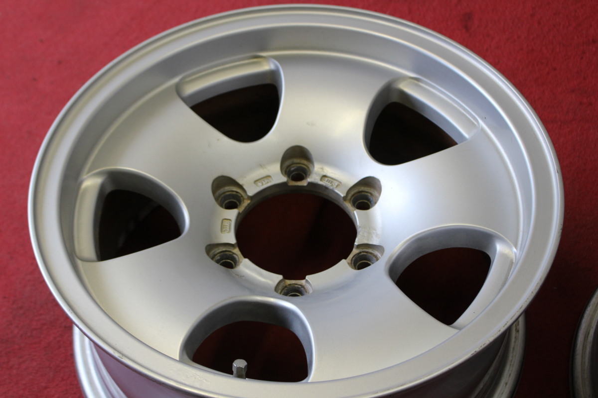 ■■ 16×7J +8 PCD139.7/6H 4本 ■■ ランドクルーザープラド ランクル ハイラックスサーフ ■店頭受け取りも対応 長野県 - 7j Yahoo!オークション 東京車輪 SHARIN 6穴の通販