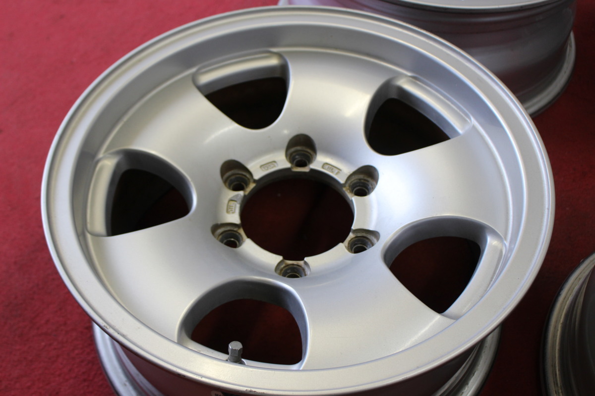 ■■ 16×7J +8 PCD139.7/6H 4本 ■■ ランドクルーザープラド ランクル ハイラックスサーフ ■店頭受け取りも対応 長野県 - 7j Yahoo!オークション 東京車輪 SHARIN 6穴の通販