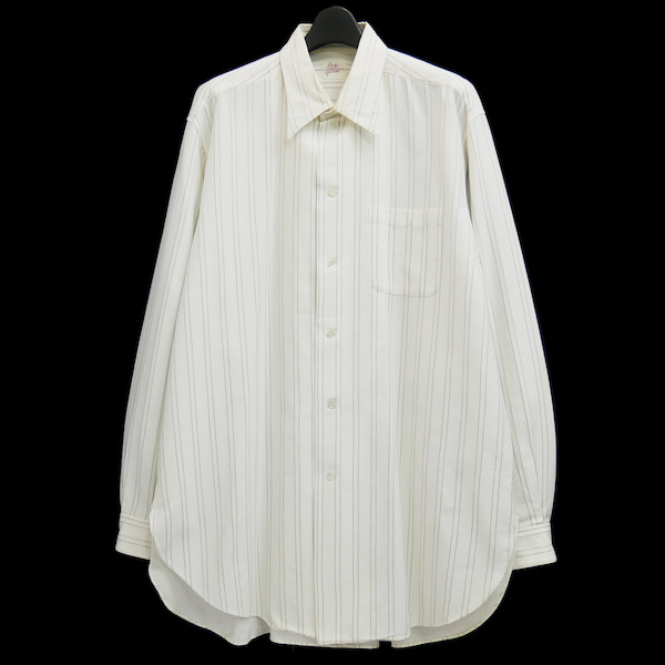 Yohji Yamamoto COSTUME D'HOMME 90’s コットン ストライプ ロング シャツ　コスチュームドオム 