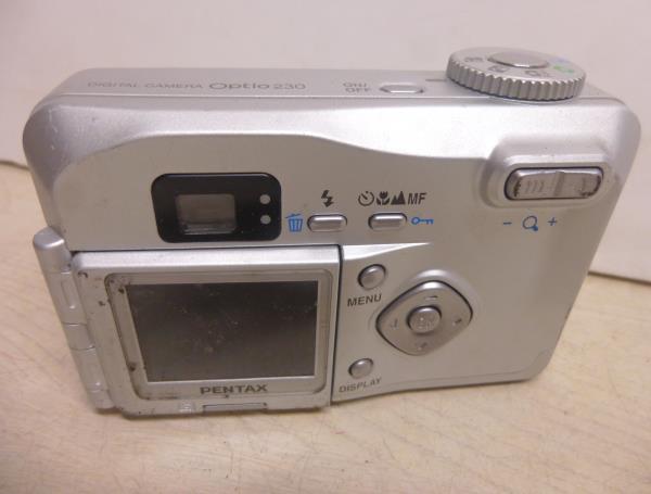 令よ595か-7/カメラ PENTAX Optio230 動作未確認 Optio Camera Digital