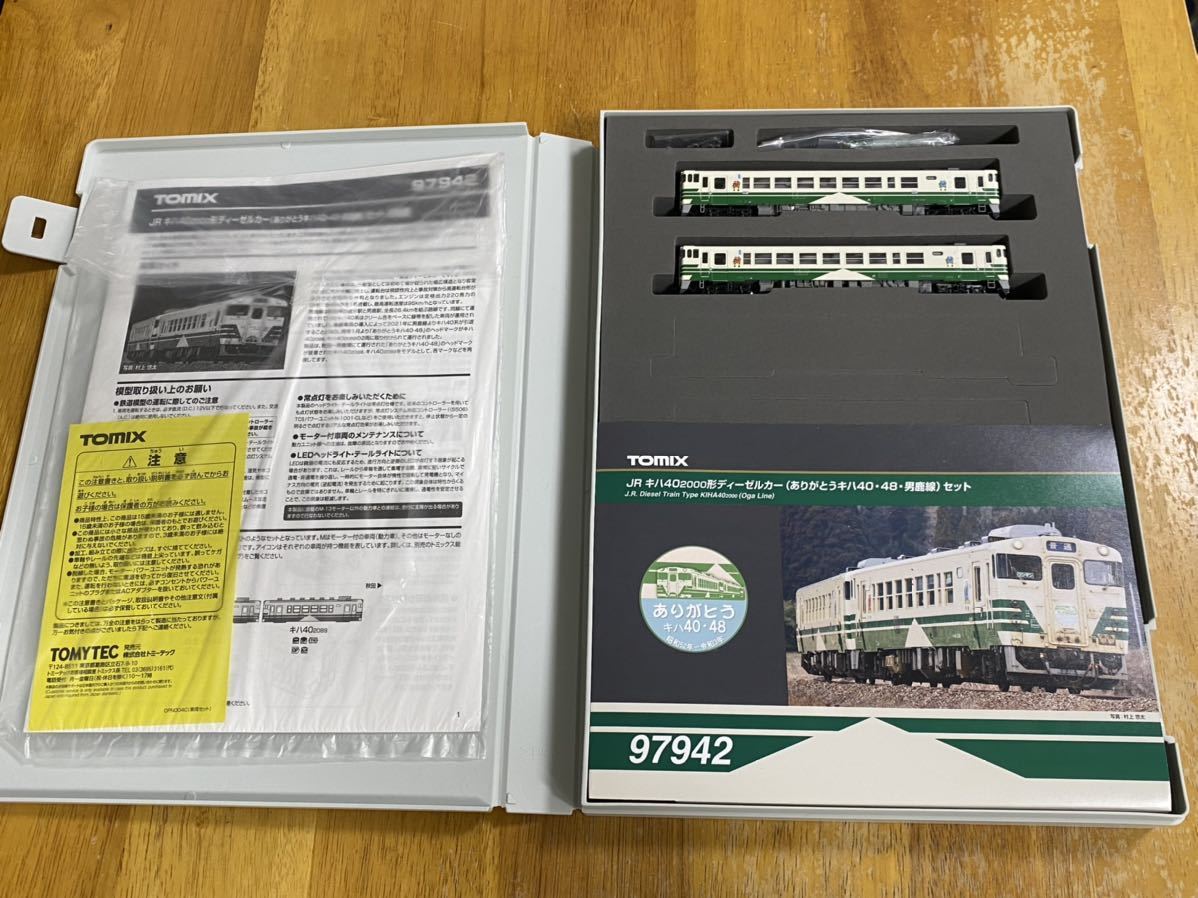Tomix 97942 キハ 40-2000 ありがとうキハ 40・48 男鹿線 2両セット