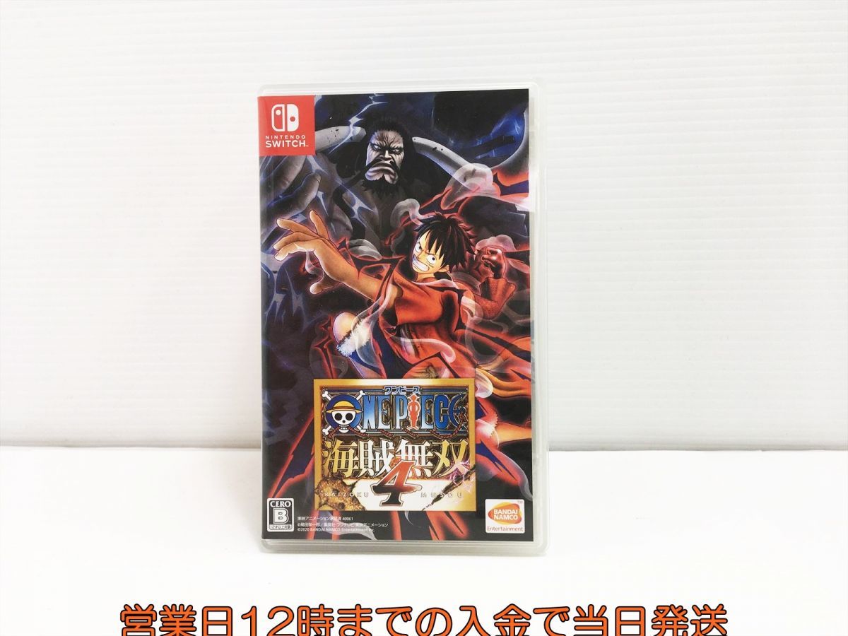 Switch ONE PIECE 海賊無双4 ゲームソフト 状態良好 1Z014-499sy/F8