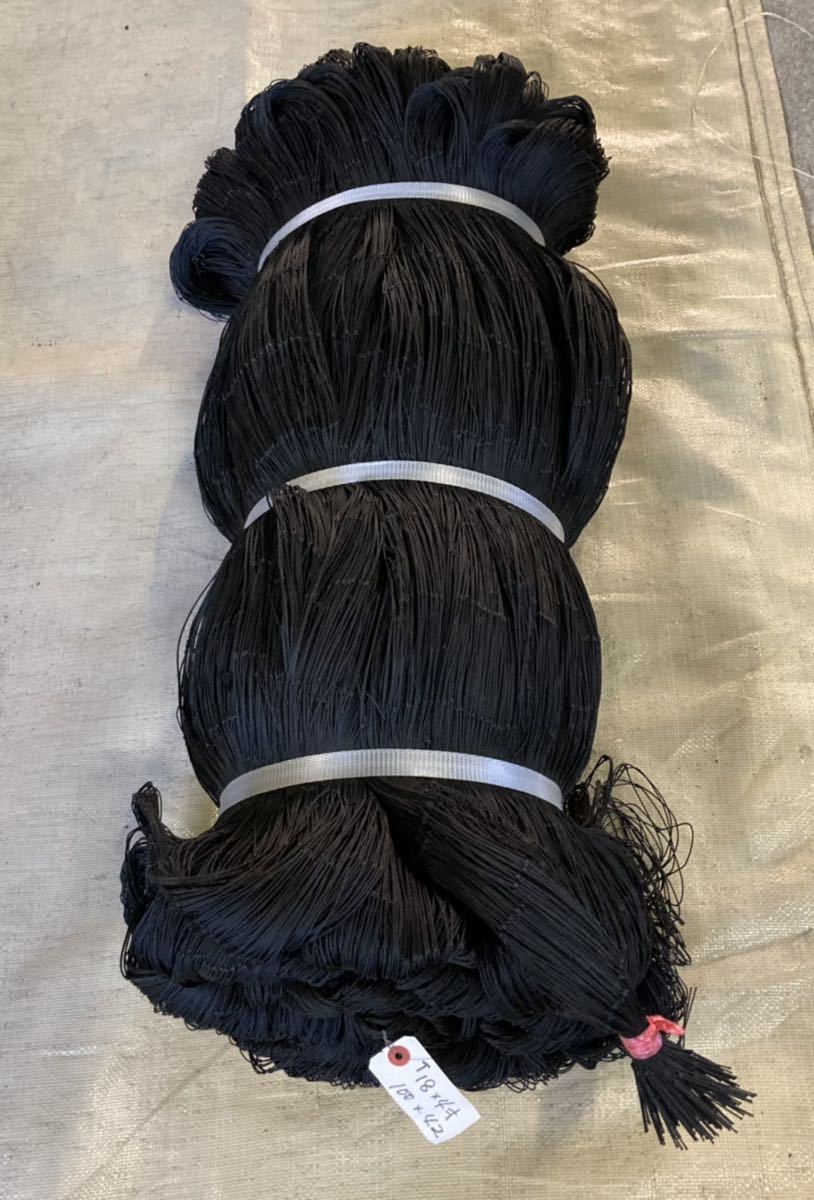 防獣 黒 網ネット 切り売りネット 黒 幅1 メーター売り 25mm目 有結節