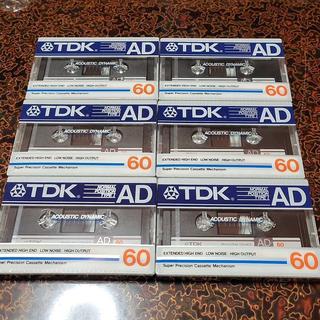 定番，爆買い カセットテープ TDK AD 60 6本 ノーマルポジション(記録媒体)｜売買されたオークション情報、yahooの商品情報をアーカイブ公開 - オークファン 記録媒体