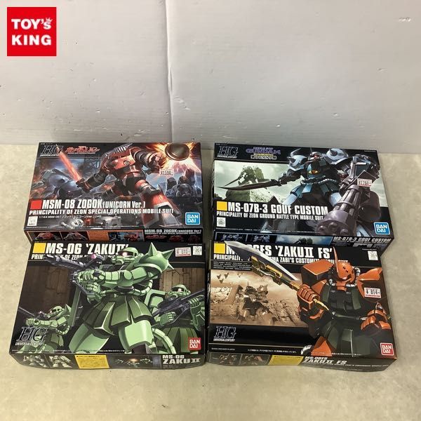 定番人気，大人気 1円 HGUC 1/144 グフカスタム 量産型ザク 他(鉄道模型)｜売買されたオークション情報、yahooの商品情報をアーカイブ公開 - オークファン その他
