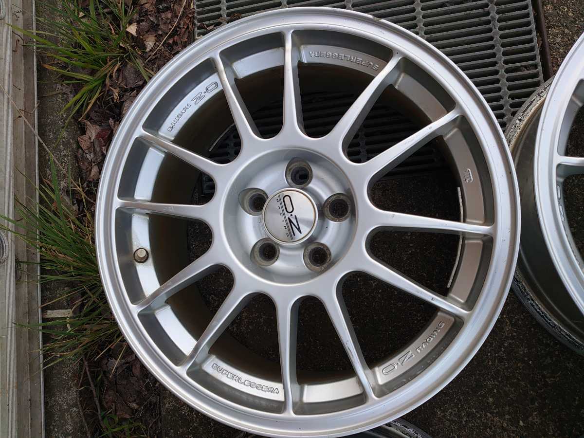 美品】OZ RACING アルミホイール 16インチ 7J 4本セット 5穴 PCD100 