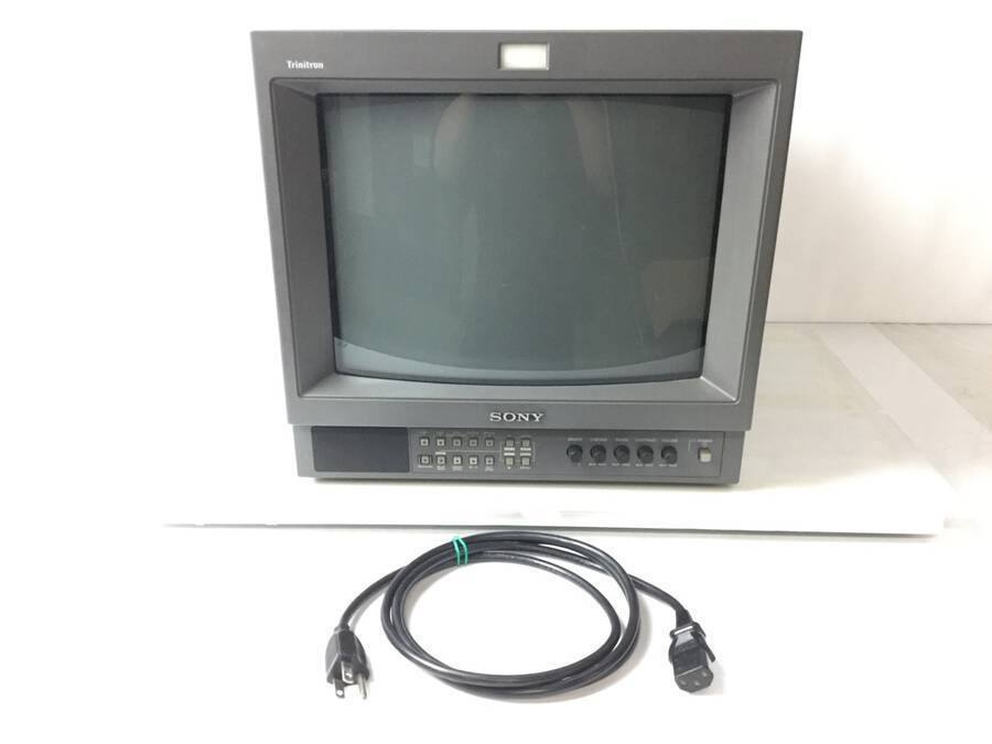 SONY PVM-14L2 14型 トリニトロンカラービデオモニター ACコード付き 
