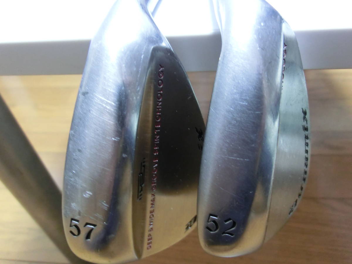 中古【2本セット】ダイナミクス ハイスピン ウェッジ（52度＋57度 