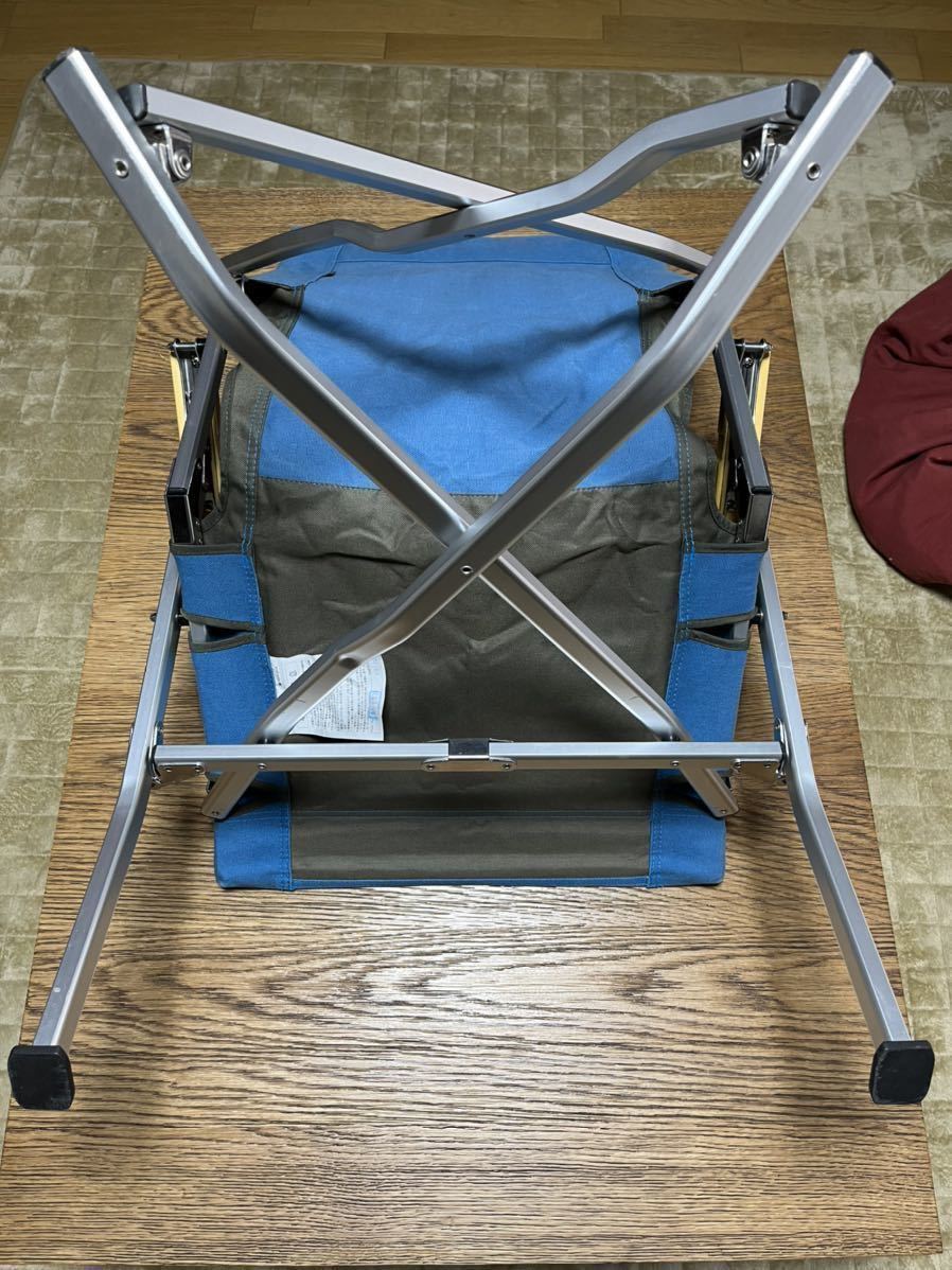 ローチェア30 ターコイズ アウトドア お気に入り LV-090TQ⁄収納袋付き