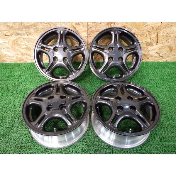 品質保証，100%新品 ホンダ EG系シビック純正オプションアルミホイール 14x5.5J 4穴 100 +45 4本セット／ 傷あり／本州四国九州3 700円/島田市手渡し可(純正品)｜売買されたオークション情報、yahooの商品情報をアーカ 4穴