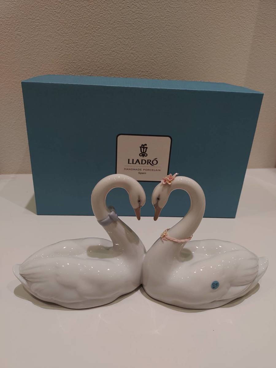 LLADRO リアドロ 白鳥 【エンドレスラブ】 LLADROリヤドロエンドレス