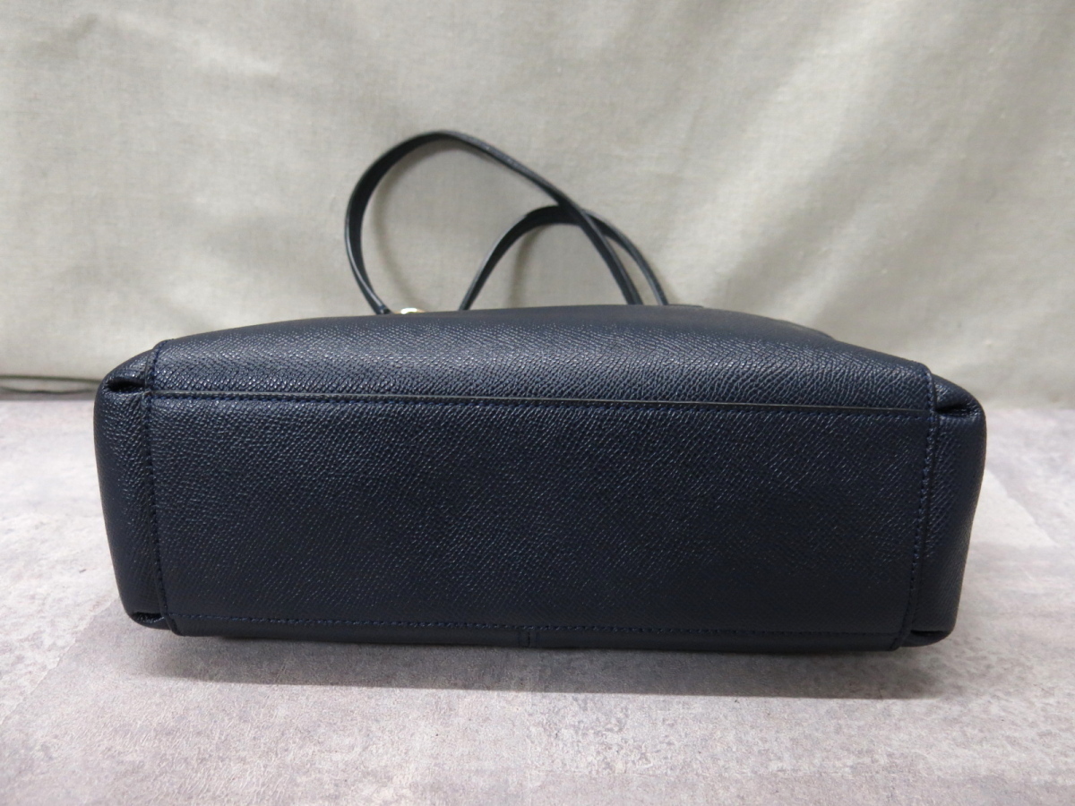 ○未使用○COACH コーチ○F57523○ミニ クリスティ○クロスグレイン 