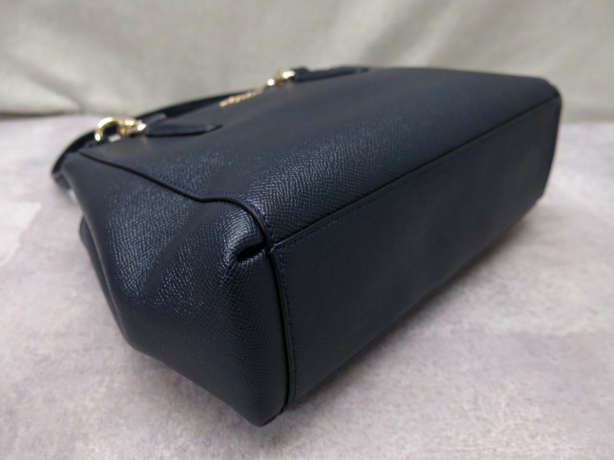 ○未使用○COACH コーチ○F57523○ミニ クリスティ○クロスグレイン 