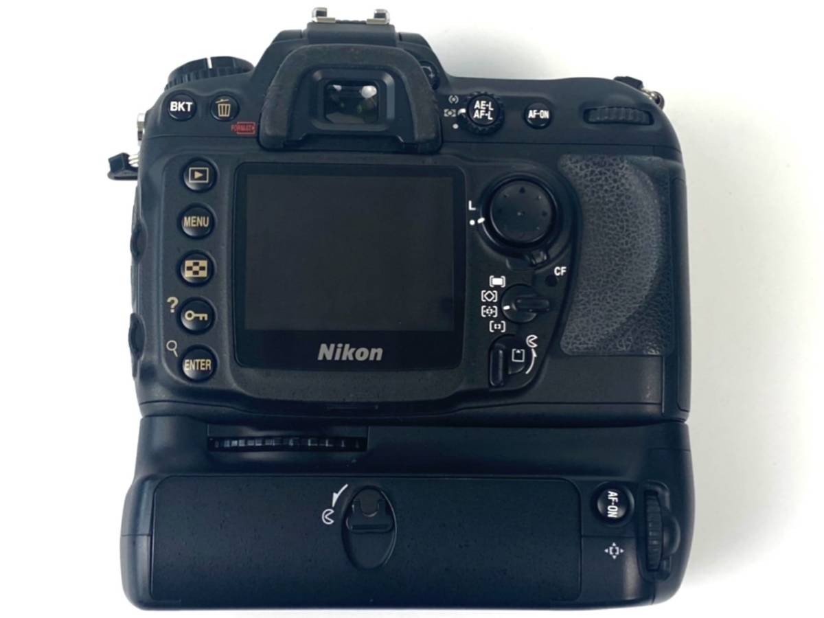 SALE，品質保証 my040609 ニコン Nikon D200 MB-D200 一眼レフカメラ ボディ ブラック 動作未確認