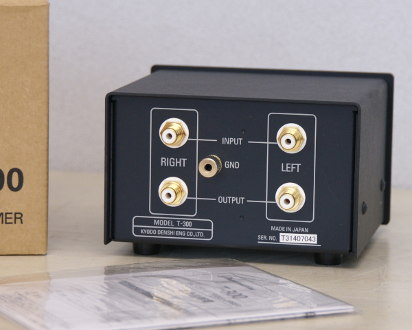 Phasemation フェーズメーション T-300 MC昇圧トランス 未使用(ターン  