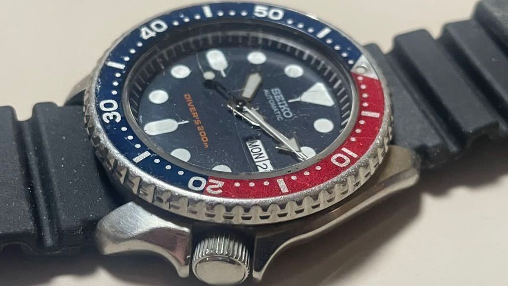 SEIKO セイコー ダイバー ネイビーボーイ 逆輸入モデル SKX009KC 