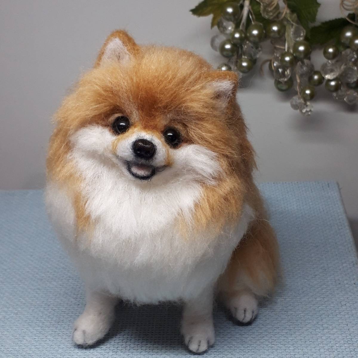 羊毛フェルト 犬ポメラニアンたじまページ 羊毛フェルト 犬