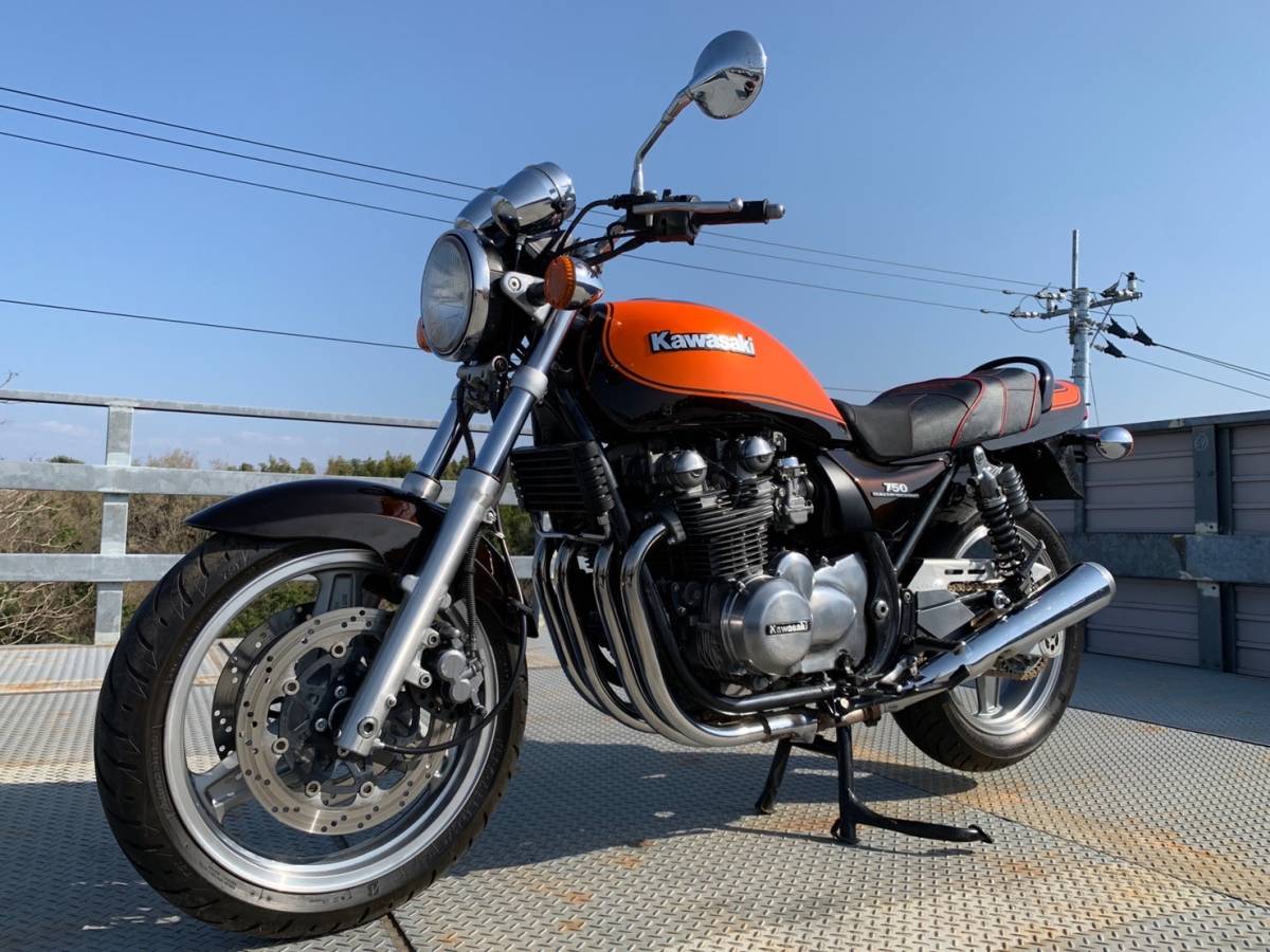 ゼファー750 Z1火の玉カラー カワサキ KAWASAKI 旧車絶版車 火の玉