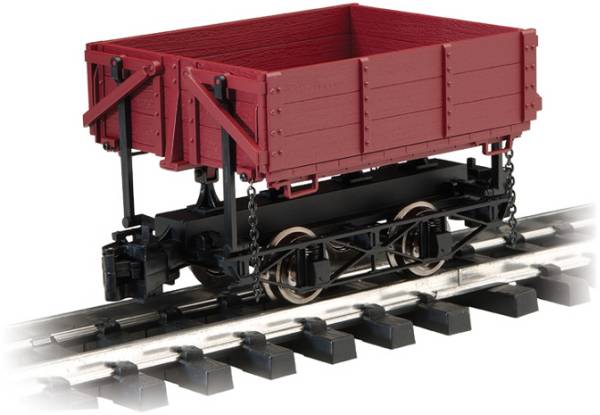 Gゲージ BACHMANN 路面電車　(ジャンク品) Gゲージ バックマン92502 オアカー（鉱石輸送車）2輌セット 茶色