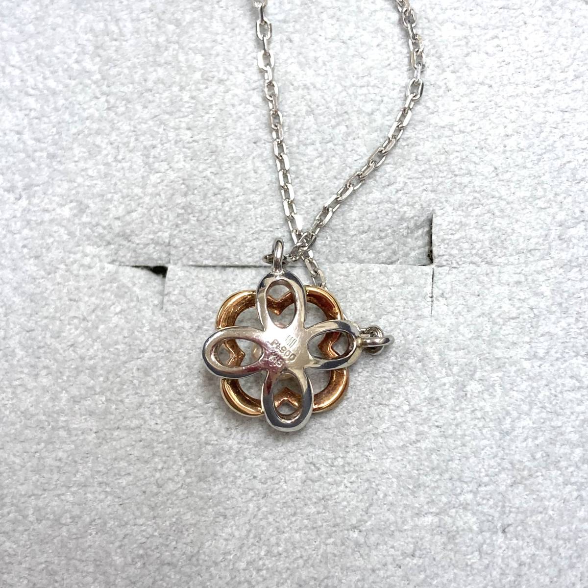 100スタ ミキモト K18wg Pt900 K18 パールネックレス フラワー 普段使いok 約40cm 約4 14g ケース付き ネックレス ペンダント チョーカー 売買されたオークション情報 Yahooの商品情報をアーカイブ公開 オークファン Aucfan Com