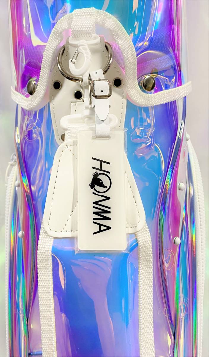 ☆未使用☆本間ゴルフ HONMA キャディバッグ オーロラカラー ホワイト
