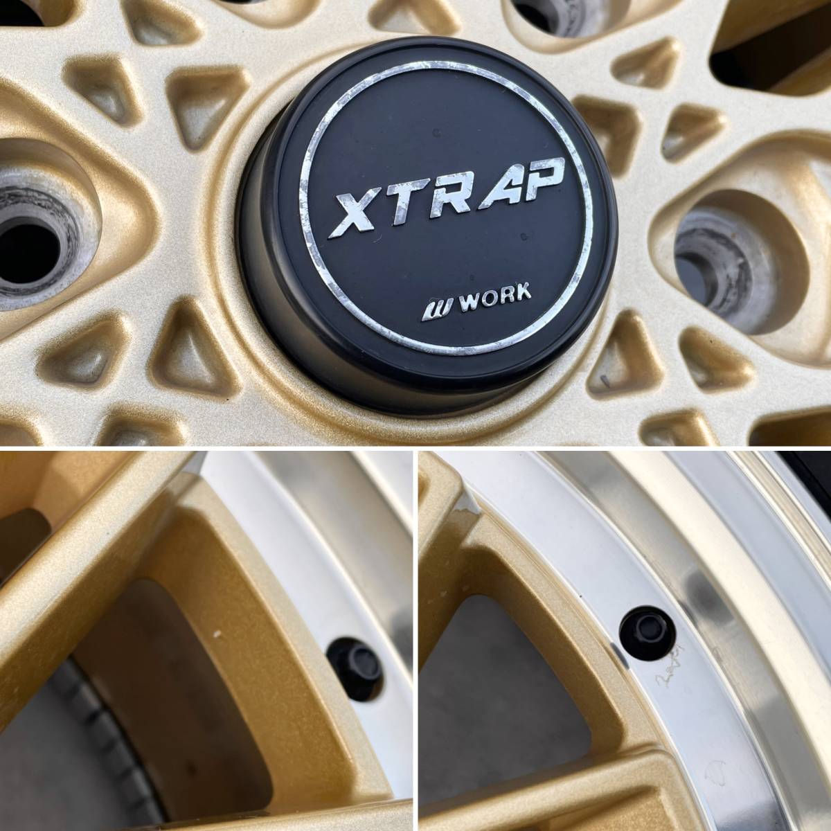 ☆送料込☆WORK XTRAP タイヤ ホイール 17×6.5J 6穴 139.7 +38 