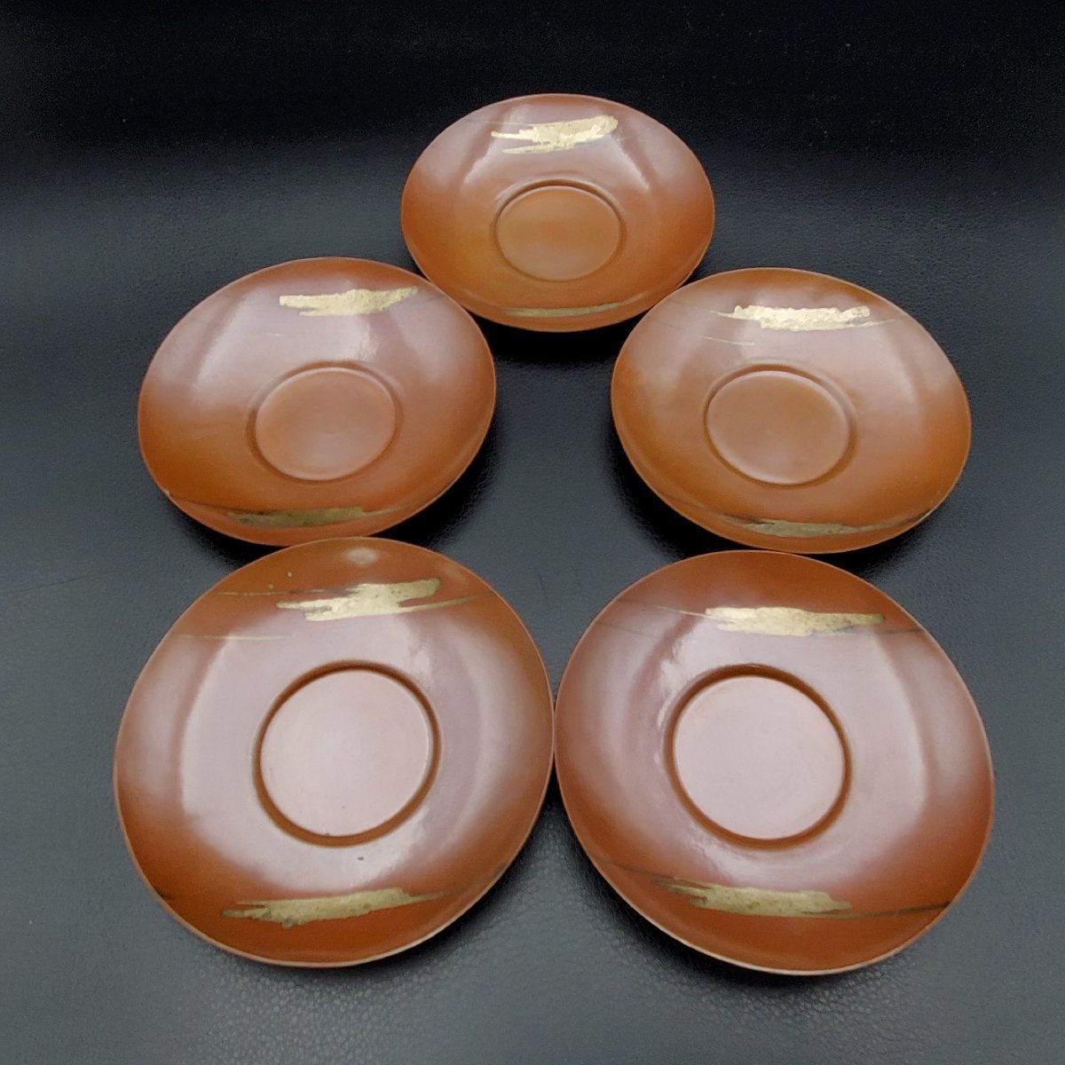 鍛金製 高岡銅器 茶托 西村義光作 メルカリ - : 5客セット 小判型 義光作