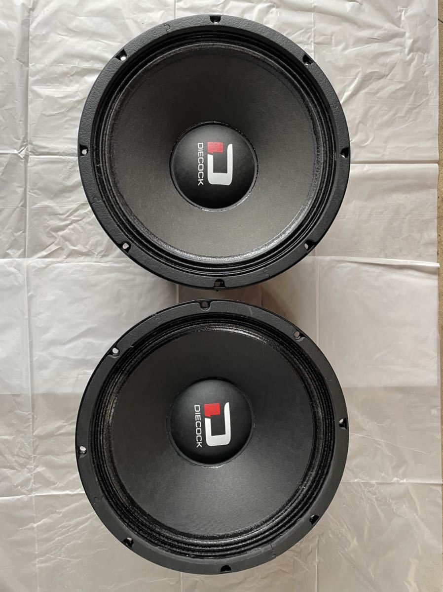 DIECOCK 12インチ ミッドスピーカー 2個 ダイコック DIECOCK 12インチミッドスピーカーDM12-HDX DIECOCK12