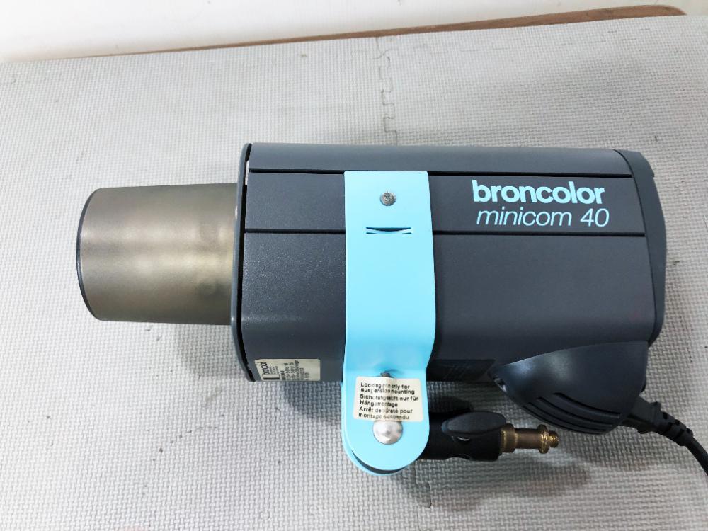 ◎☆ 中古☆Broncolor/ブロンカラー ストロボ 2台セット【minicom40 