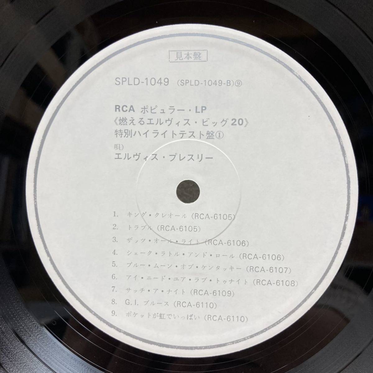 Elvis PRESLEY ELVIS LP ⁄ Presley レコード - エルビスプレスリー