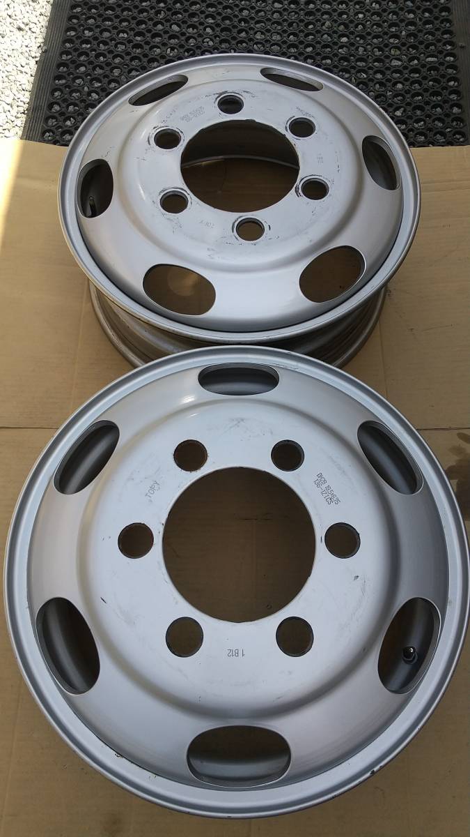 100%新品，高品質 TOPY DM2B 19.5&times;6.75 136-12TCS 6H 2本 ②(ホイール)｜売買されたオークション情報、yahooの商品情報をアーカイブ公開 - オークファン ホイール
