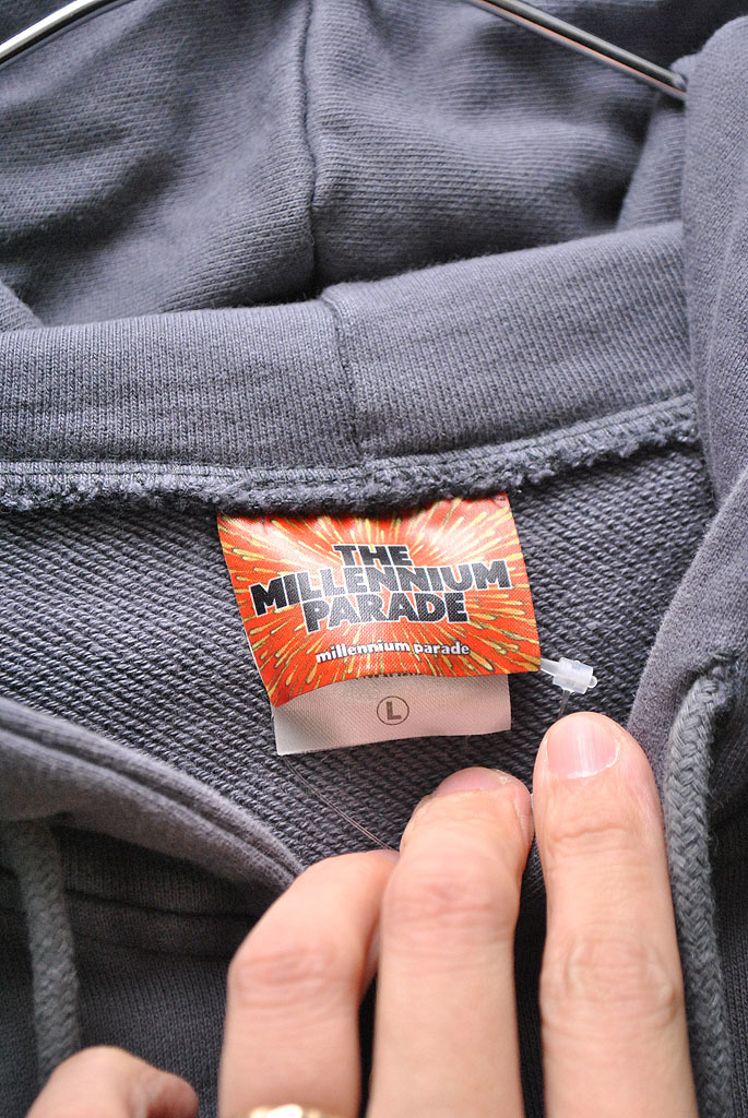 THE MILLENNIUM PARADE TRASH BOX ZIP HOODIE ジップアップパーカー L