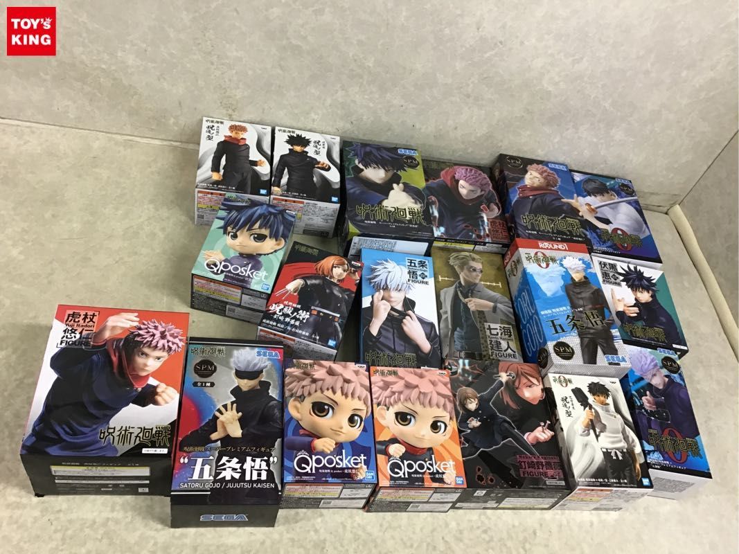 1円〜 同梱不可 ジャンク Q posket等 僕のヒーローアカデミア、呪術廻