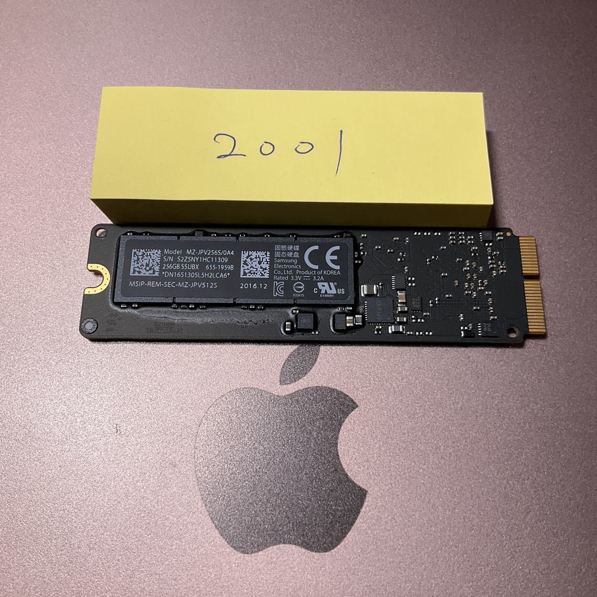 SSD Samsung 256GB Apple for MacBook Pro - FOR MACBOOK AIR MID 0 1