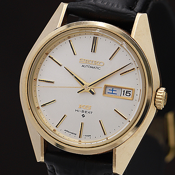  1円 稼働 正規品 SEIKO/キングセイコー KSハイビート 5626-7113 デイデイト CAPGOLD レザー/黒 AT/自動巻 メンズ腕時計 A0212055(その他)｜売買されたオークション情報、yahooの商品情報をアーカイブ公開 その他