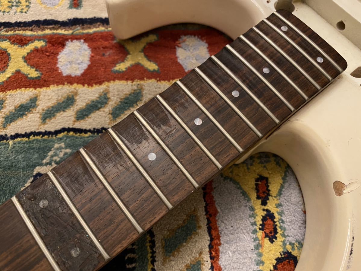ジャンク品 Fernandes FST 抜け殻 エレキギター フェルナンデス