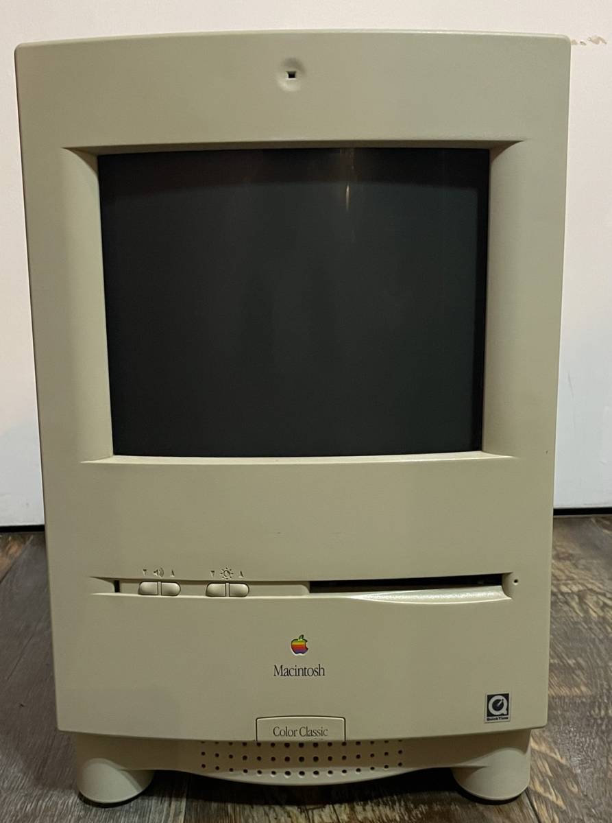 No355】ジャンク レトロ 希少 Apple Macintosh Color Classic M1600